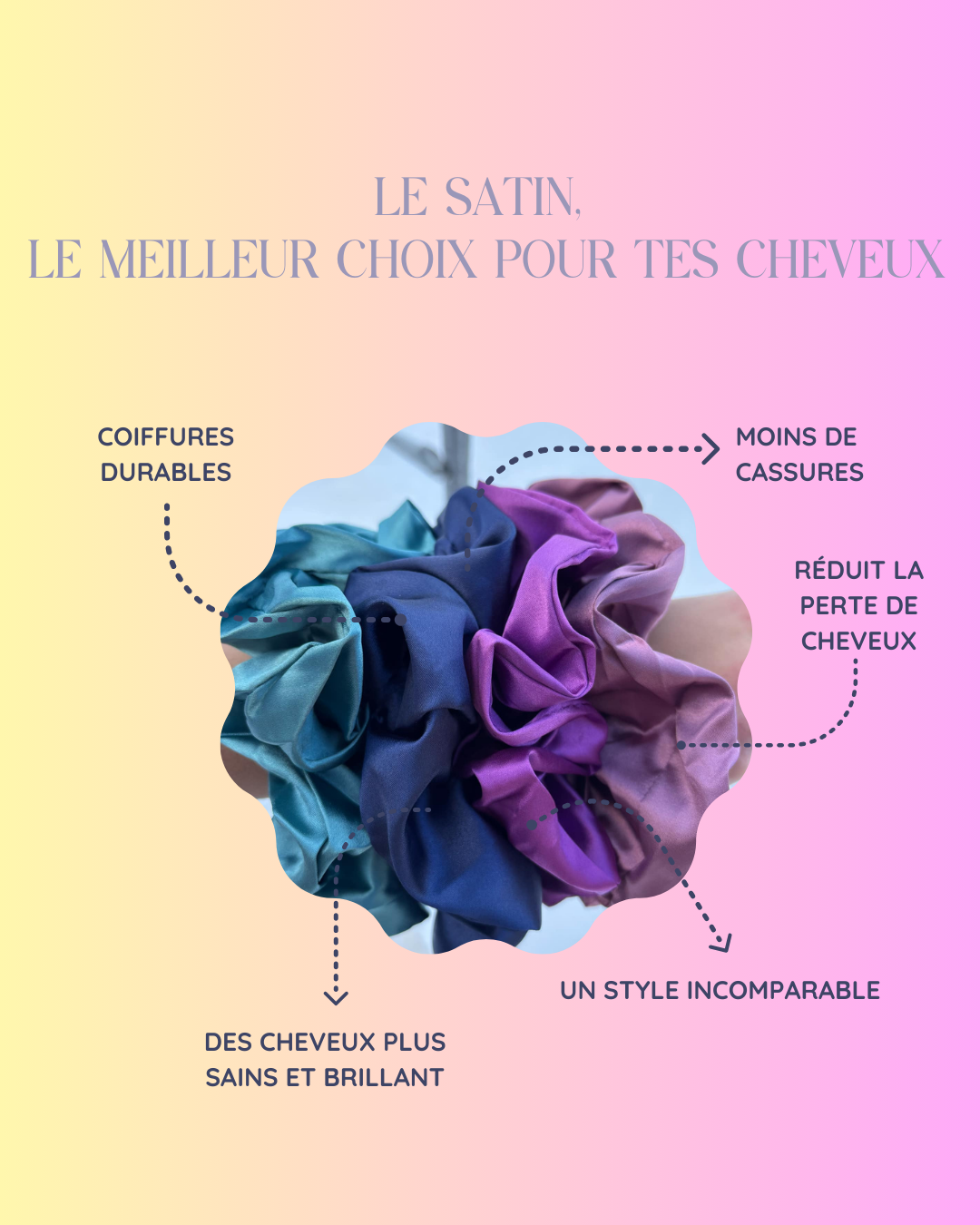 Chouchous en satin